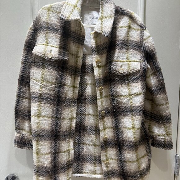 Wilfred Free Plaid Wool Ganna Jacket XS - Picture 1 of 4